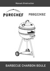 Purechef PBBQ22KBZ Manuel D'instruction