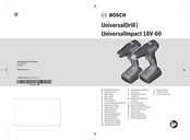 Bosch UniversalDrill 18V-60 Notice Originale