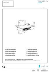 Pressalit Care 12024061L Notice De Montage