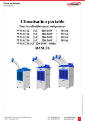 PROTOUMAT WMAC24 Manuel D'instructions