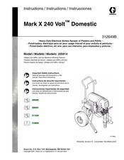 Graco Mark X 240 Volt Domestic Instructions
