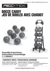 REC-TEK 1-1-50640-F Instructions D'assemblage