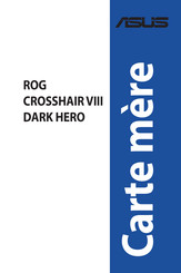 Asus ROG CROSSHAIR VIII Dark Hero Manuel D'utilisation