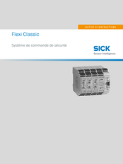 SICK Flexi Classic UE410 8DI Notice D'instructions