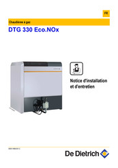 De Dietrich DTG 330-11 Eco.NOx Notice D'installation Et D'entretien