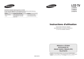 Samsung LA40F8 Instructions D'utilisation