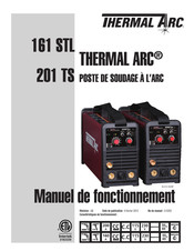 THERMAL ARC 161 STL Manuel De Fonctionnement