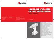 Würth ABS 12 COMPACT Traduction Des Instructions De Service D'origine