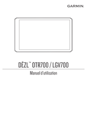 Garmin DEZL OTR700 Manuel D'utilisation
