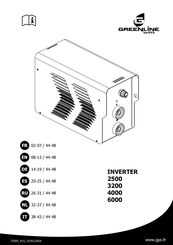 GYS Greenline INVERTER 4000 Mode D'emploi