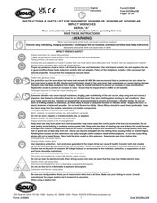 SIOUX IW380MP-4R Instructions