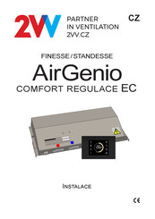 2VV AirGenio VCST4-AGCO1-M-EC-VC Manuel D'installation