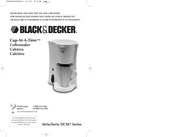 Black & Decker Cup-At-A-Time DCM7 Serie Guide D'entretien Et D'utilisation