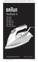 Braun TexStyle 5 TS 525 A Manuel D'utilisation