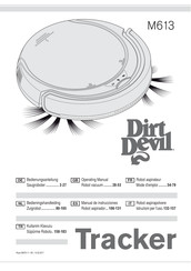 Dirt Devil Tracker M613 Mode D'emploi