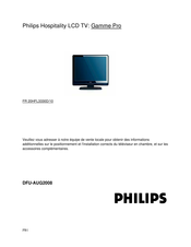 Philips Pro Série Mode D'emploi