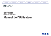 Denon DHT-S217 Manuel De L'utilisateur