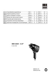 Schneider Airsystems D 322 830 Notice D'utilisation D'origine