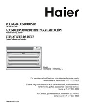 Haier HWR05XCJ Guide D'utilisation Et D'entretien