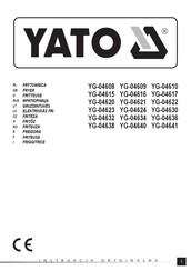 YATO YG-04634 Mode D'emploi