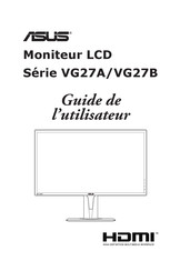 Asus VG27AQZ Guide De L'utilisateur