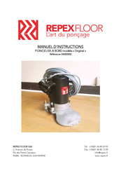 REPEX FLOOR Original Manuel D'instructions