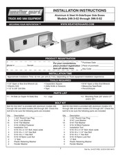 Weather Guard 246-3-02 Instructions D'installation