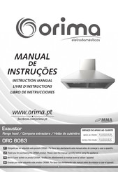 orima ORC 6063 Livre D'instructions
