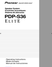 Pioneer Elite PDP-S36 Mode D'emploi