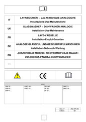 Modular DW 50 Serie Installation-Emploi-Entretien