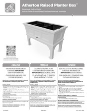 Step 2 Atherton Raised Planter Box Instructions D'assemblage