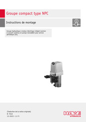 HAWE Hydraulik NPC 11 L Instructions De Montage