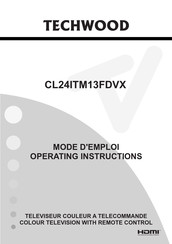 TECHWOOD CL24ITM13FDVX Mode D'emploi