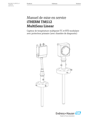Endress+Hauser iTHERM TMS11 MultiSens Linear Manuel De Mise En Service