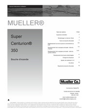 Mueller Super Centurion 350 Manuel D'instructions D'utilisation