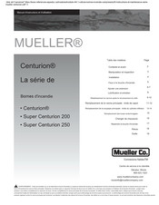 Mueller Super Centurion 200 Manuel D'instructions Et D'utilisation