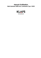 Klafs 15052 Manuel D'utilisation