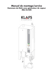 Klafs Mk5 SL KIN Manuel De Montage Et De Service