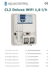 Aquacontrol CL2 Deluxe WiFi 1,6 Mode D'emploi