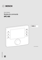 Bosch HPC 400 EMS 2 Notice D'utilisation