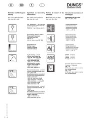 Dungs GW 500 A4 Notice D'emploi Et De Montage