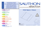 Sauthon Selection PURE TQ951A Livret Technique