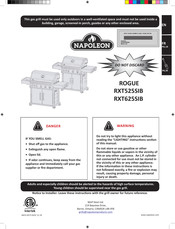 Napoleon ROGUE RXT625SIB Instructions Du Propriétaire