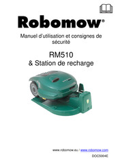 Robomow RM510 Manuel D'utilisation Et Consignes De Sécurité