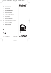 EINHELL Bavaria BS 350E Instructions De Service