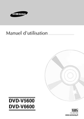 Samsung DVD-V5600 Manuel D'utilisation
