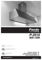 Pando P-2010 Manuel D'utilisation Et D'installation