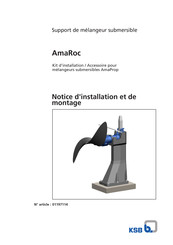 KSB AmaRoc Notice D'installation Et De Montage