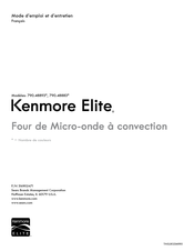 Kenmore Elite 790.48883 Serie Mode D'emploi Et D'entretien