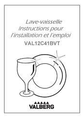 VALBERG VAL12C41BVT Instructions Pour L'installation Et L'emploi